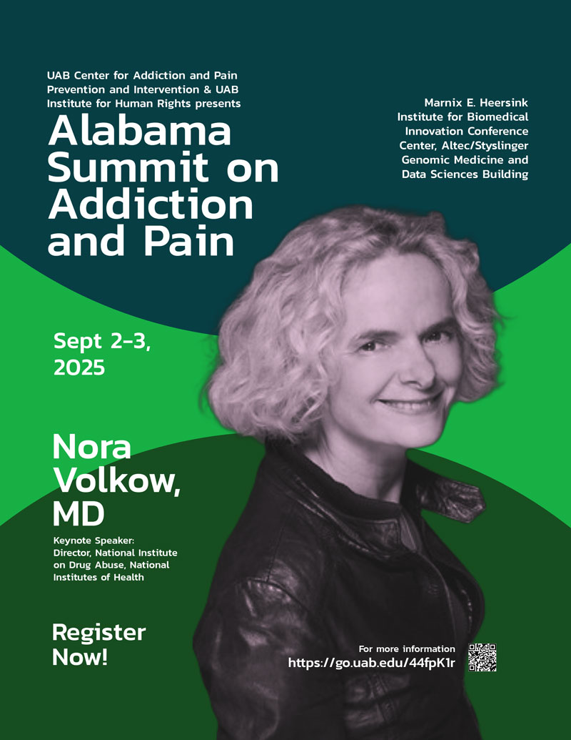 Alabama Summit on Addiction and Pain Flyer