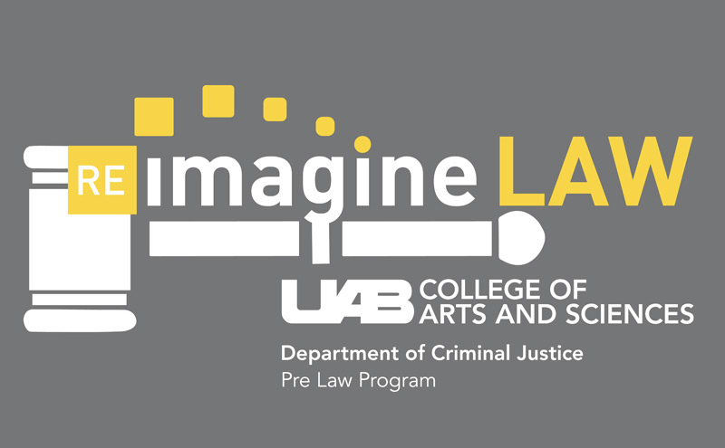 Re-Imagine Law incorrectly using UAB logo