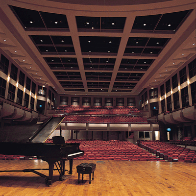 This is a photo of Jemison Concert Hall.