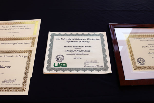 Spring 2018 Awards Ceremony