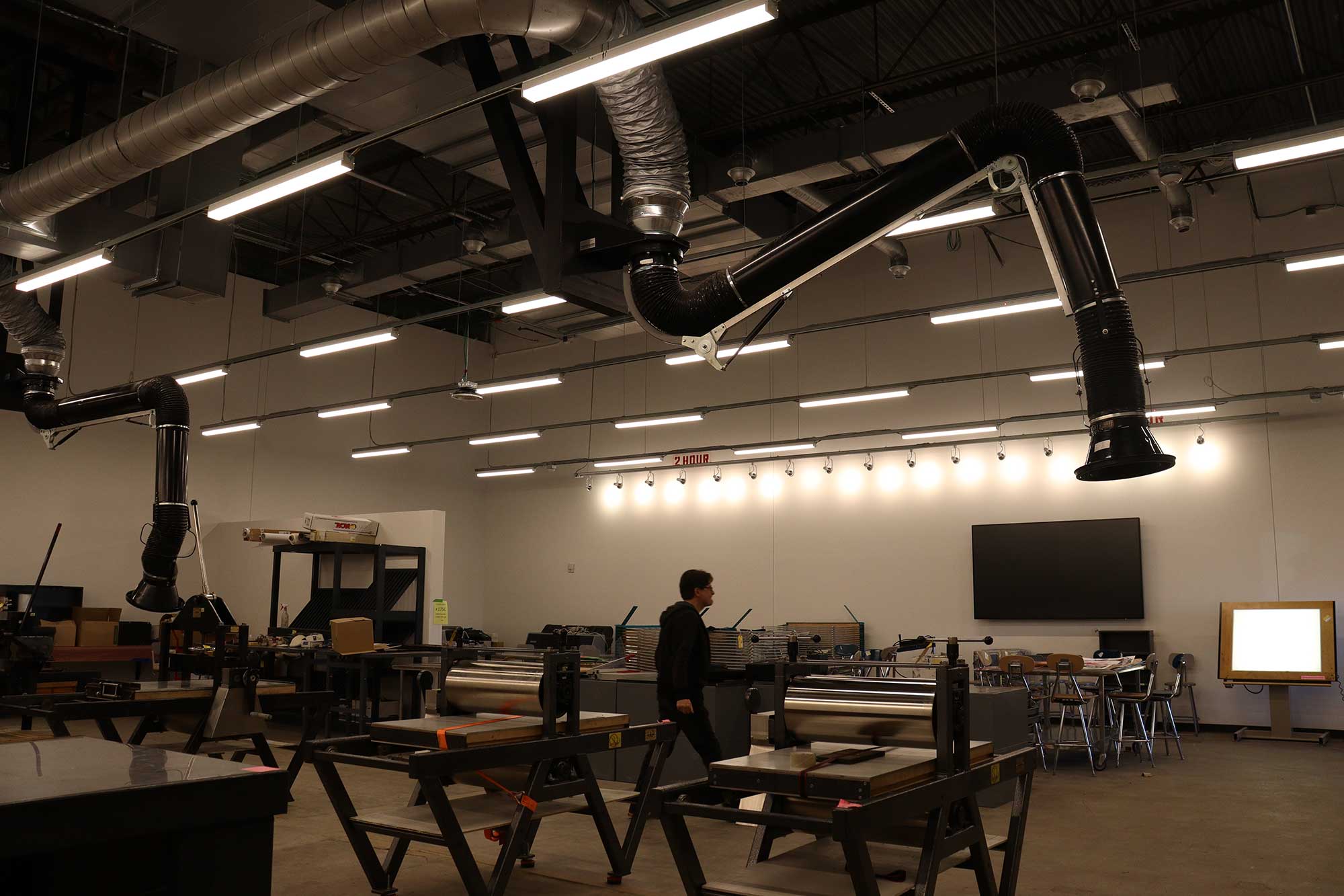 501 new printmaking studio