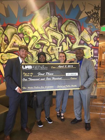 "Strike the Balance" team at Wicked Case Competition 2016