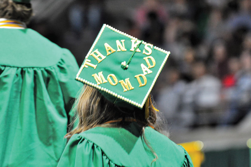 Summer Commencement Thanks On Grad Cap