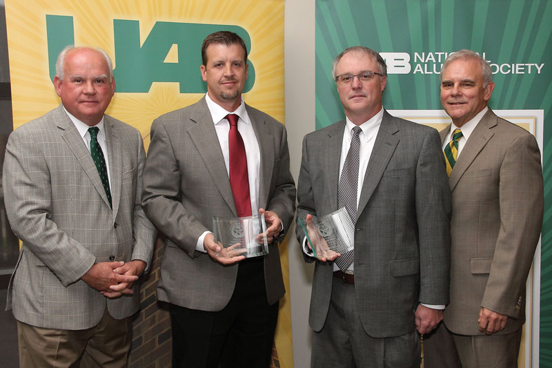 Alum Excellence President Watts and Mark Gray