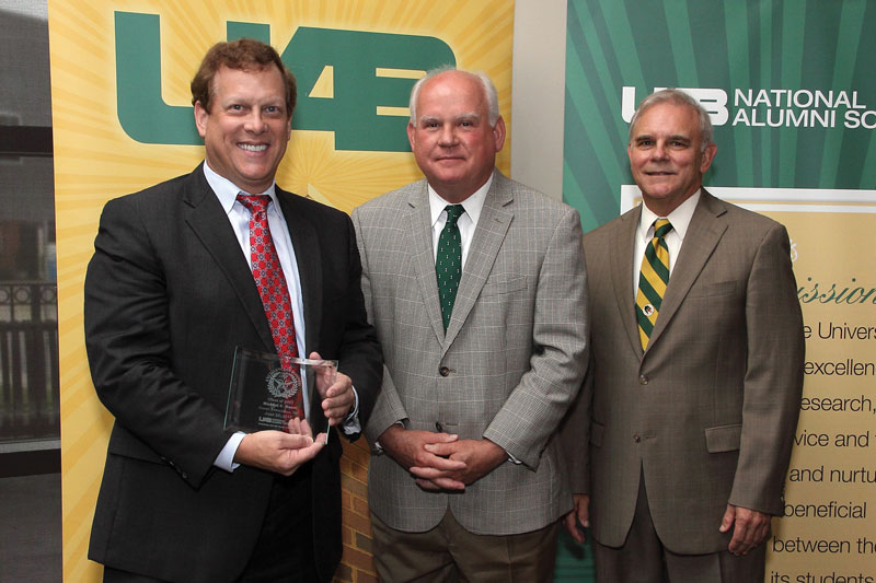 Alum Excellence President Watts and Michael Guest