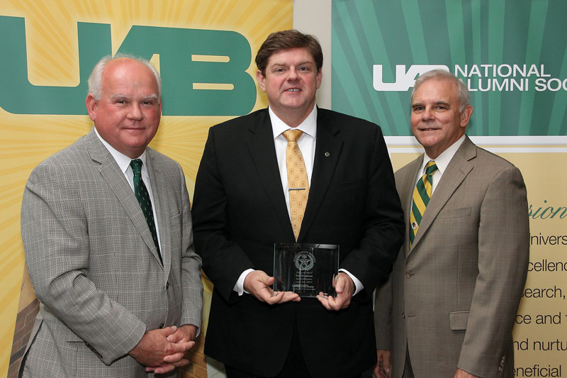 Alum Excellence President Watts and Tim Stephens