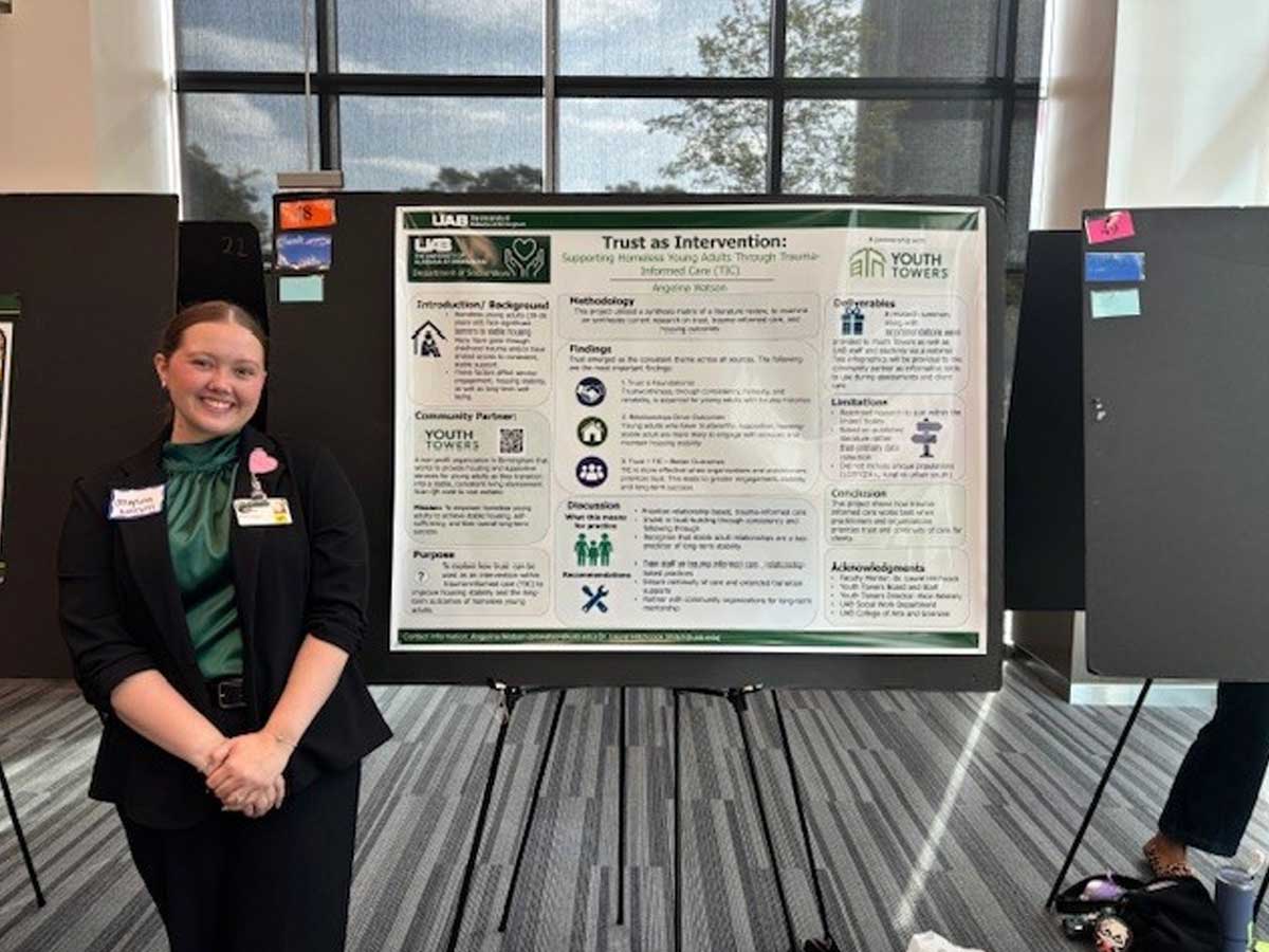 Angelina Watson Wins First Place at UAB Summer 2026 Expo