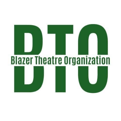 Blazer Theatre Organization logo.