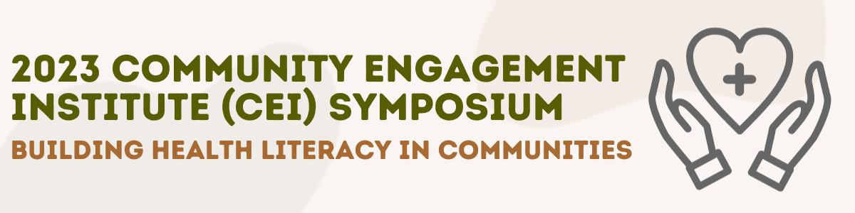 2023 Community Engagement Institute Symposium