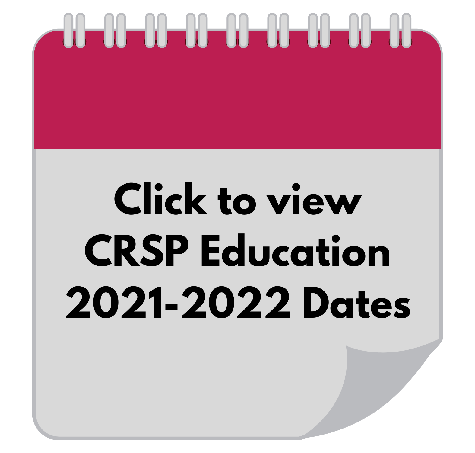 View CRSP Education 21-22 Dates