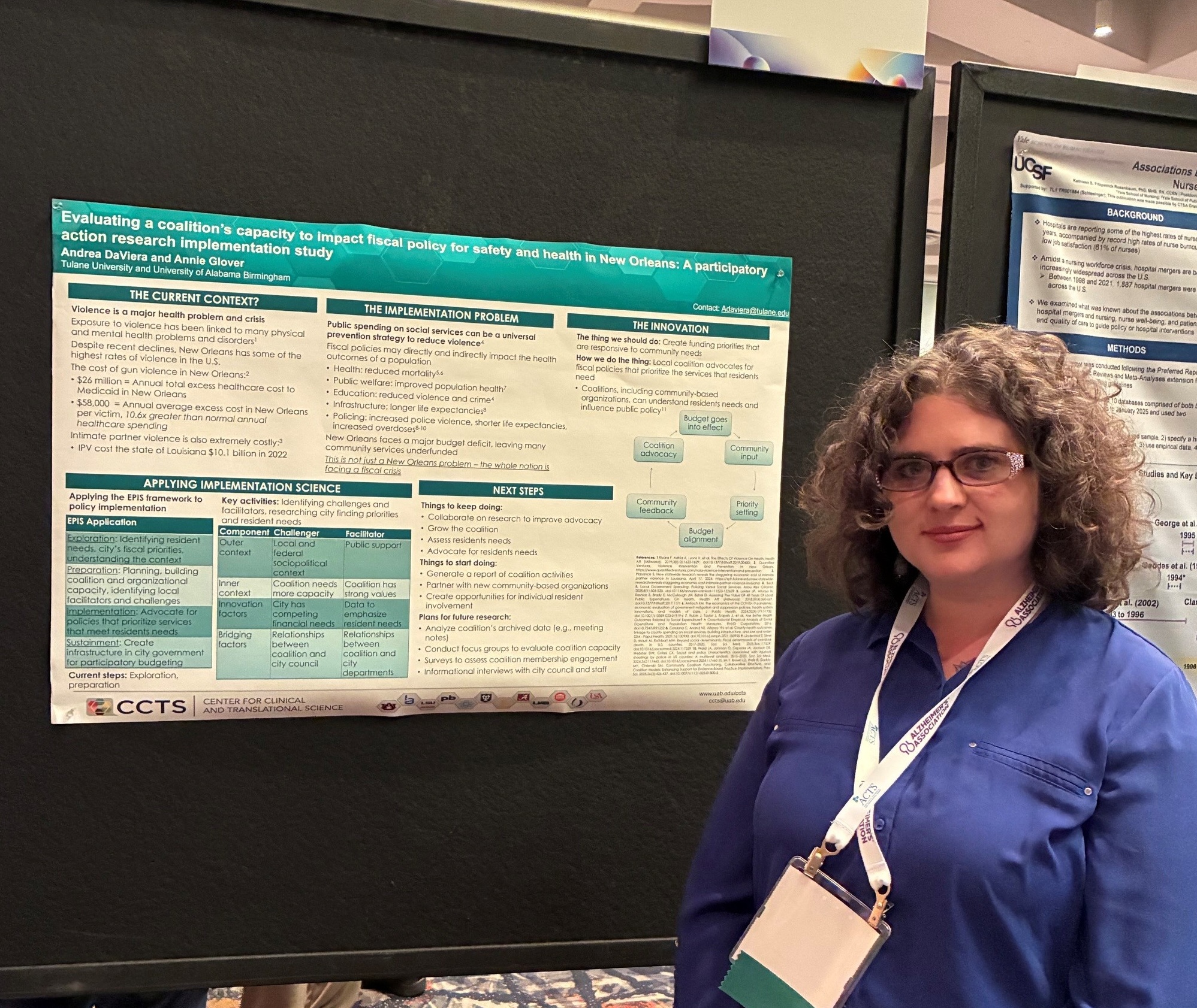 CCTS poster presenter