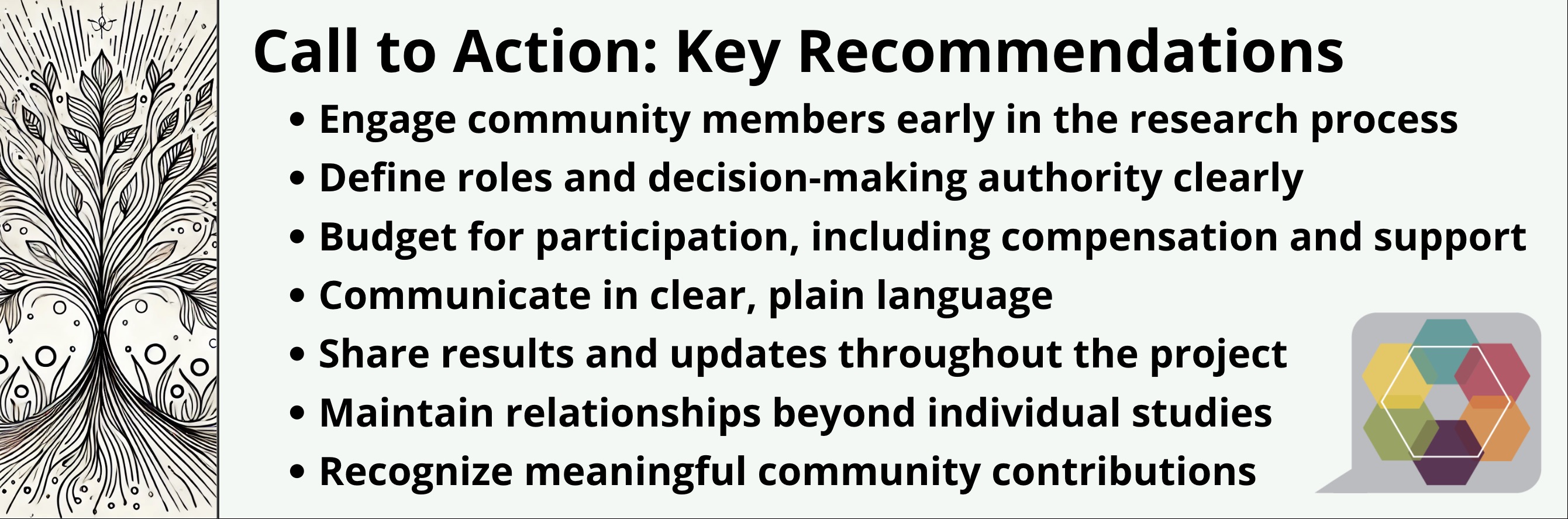 Call to Action, As listed in the article