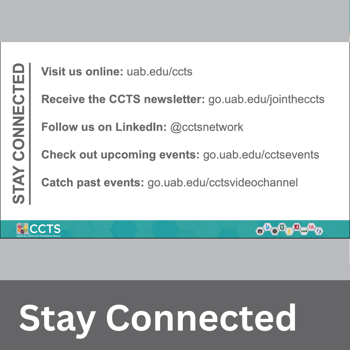 CCTS Welcome Slide