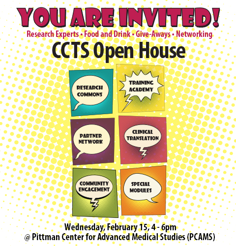 You Are Invited! CCTS Opens Its House February 15th