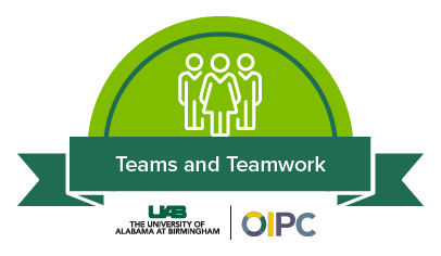 OIPC eBadge Teams and Teamwork