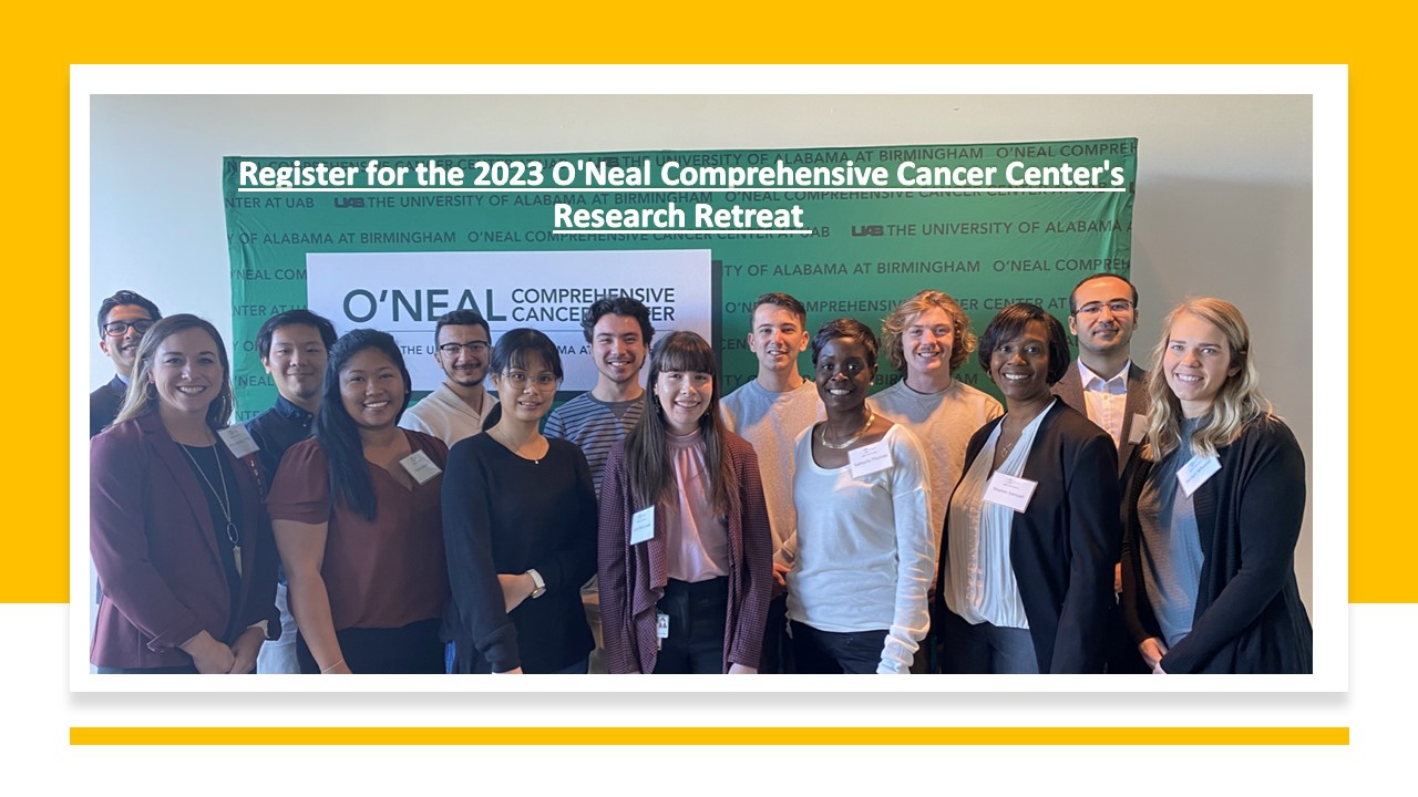 Register For The 2023 ONealComprehensive Cancer Centers