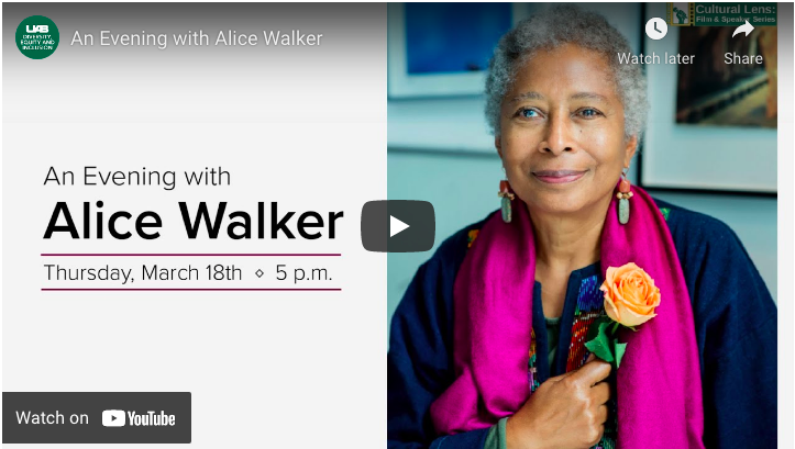 An Evening with Alice Walker