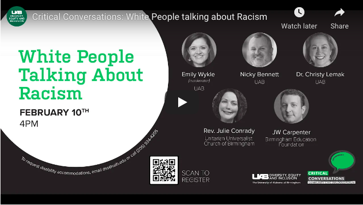 Critical Conversations: White People Talking About Racism