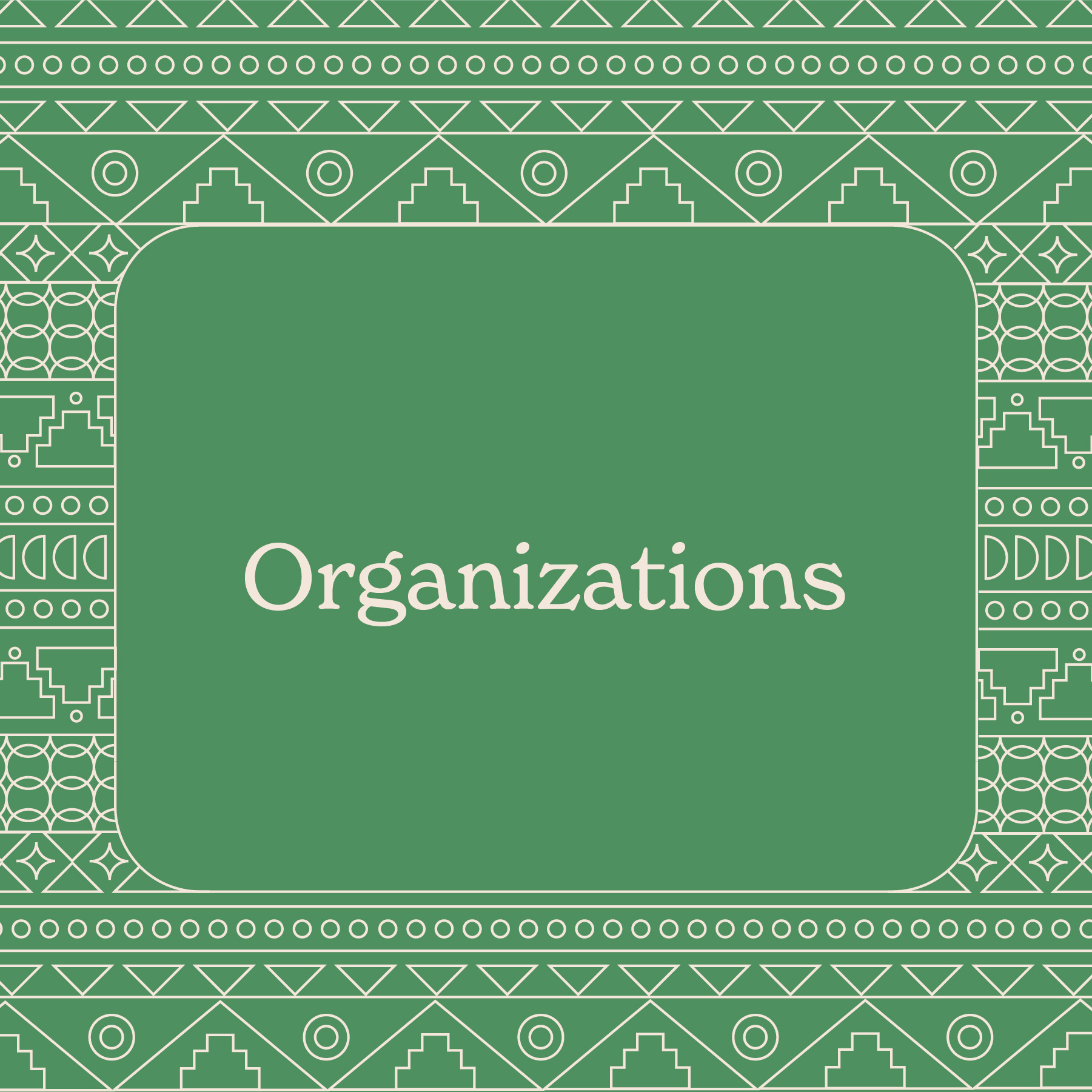 Organizations to Follow