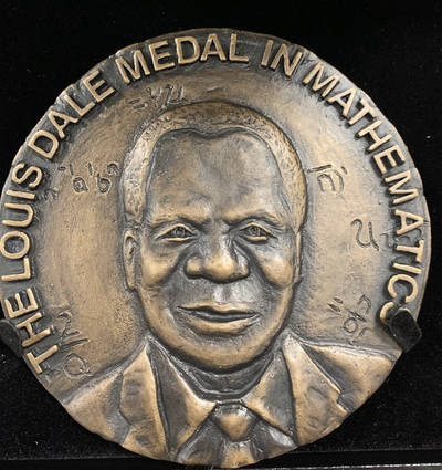 Image of the Louis Dale Medal in Mathematics