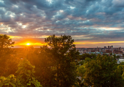 Birmingham Skyline at Sunset 2025 SRG Newsletter by Dr. Bright Chang
