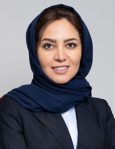 Farahnaz Fahimipour - Headshot of woman in professional attire
