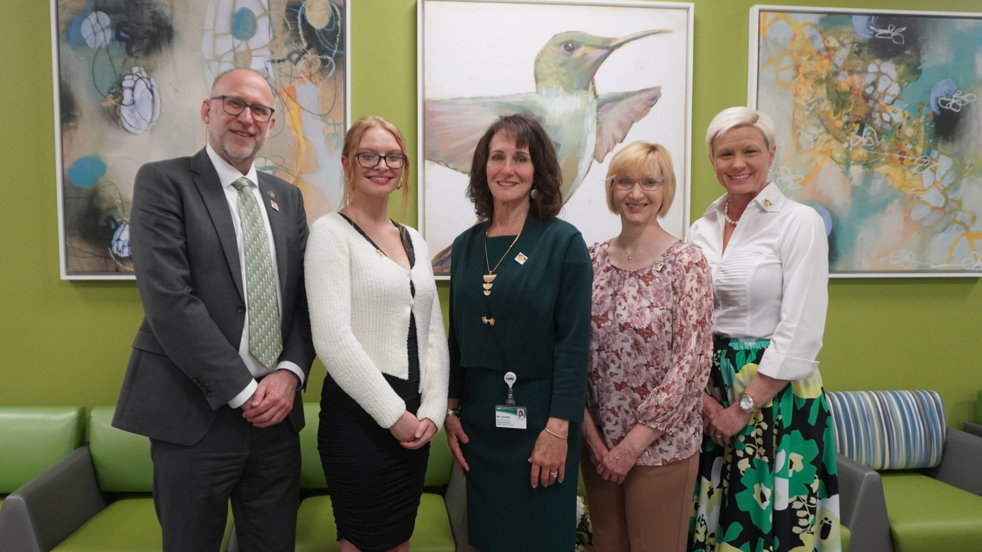 UAB SOD Dean Geurs with UAB Dentistry Dothan Team