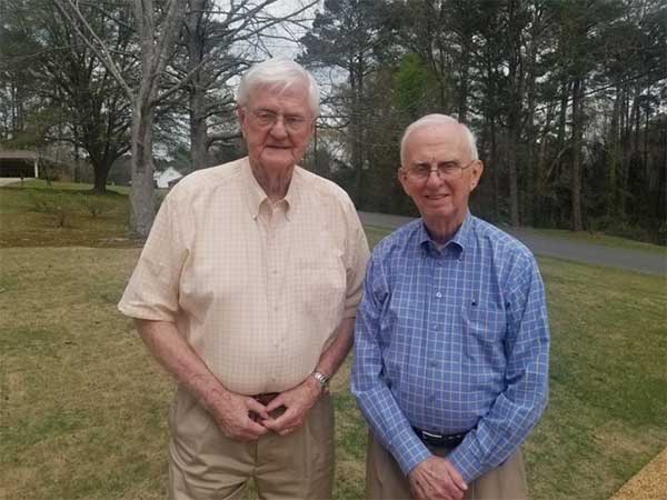 Dr. Norman Carlson and Dr. Paul Nelson 