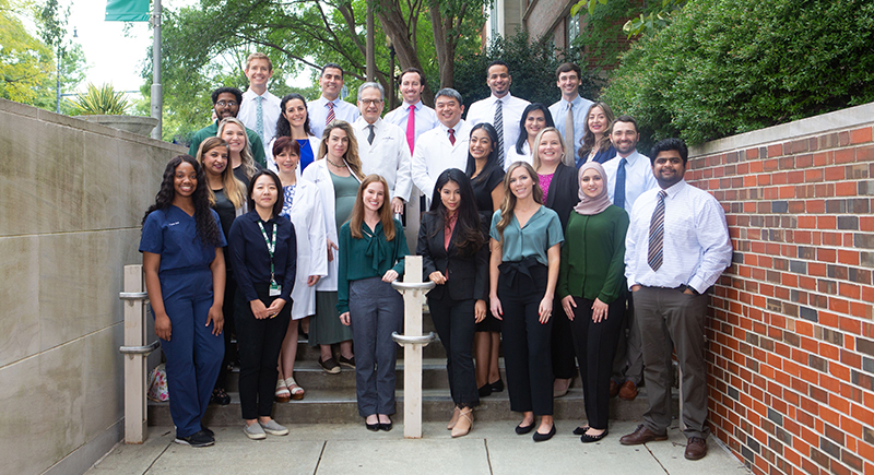 Faculty, staff, and residents from the orthodontics department.