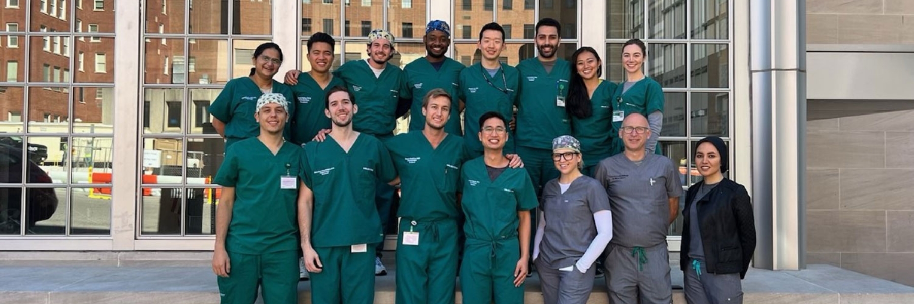 Faculty, staff, and residents from the periodontology department.