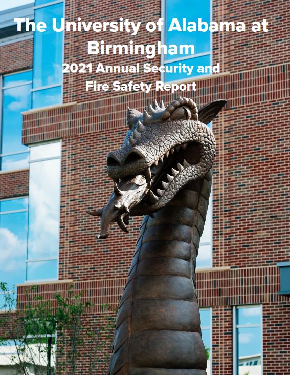 annual security and fire safety report cover
