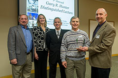 Photo of Dr. Gary Hunter with Colleagues