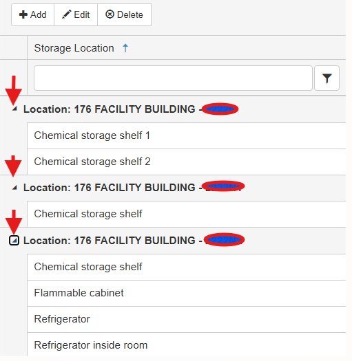 screenshot of software