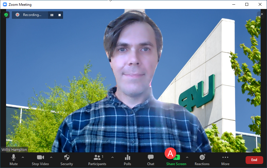 Using PowerPoint Slides as a Virtual Background in Zoom The Office of