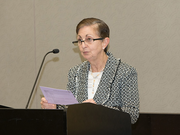 Dr. Benveniste speaking