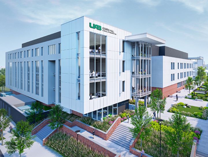 Gorrie Hall at UAB exterior view