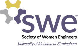 Society of Women Engineers UAB logo. 