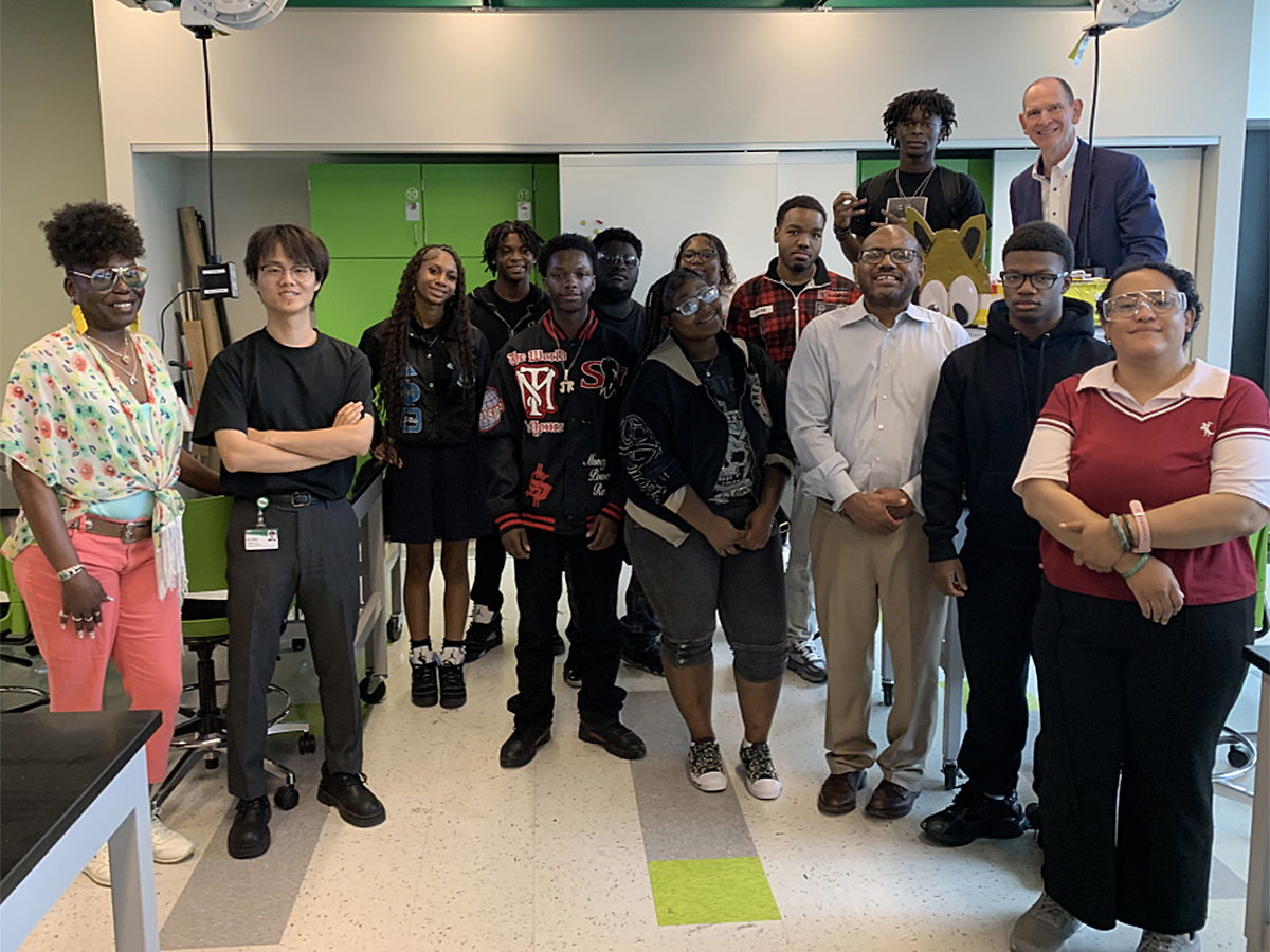 SOE Team Partners with Local High School to Tackle Air-Quality Issues
