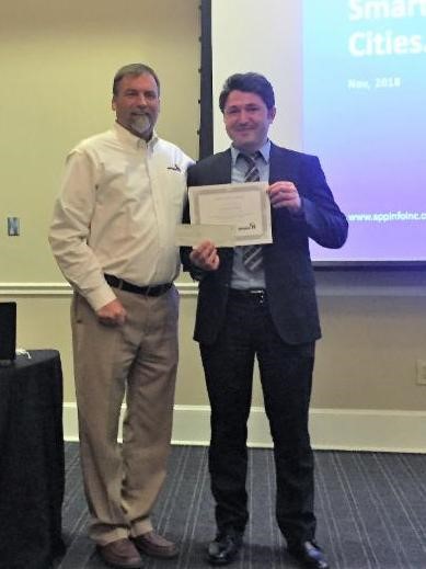 Gokemen Pacal Receives Award