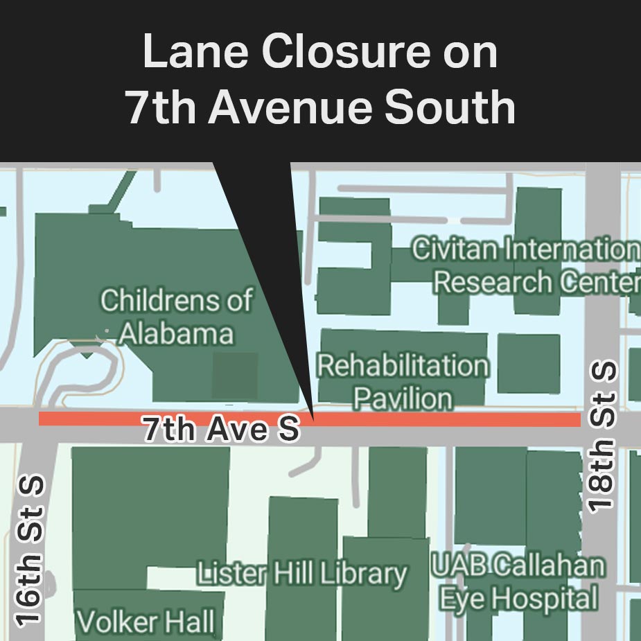 7th Avenue South lane closure as water main work resumes