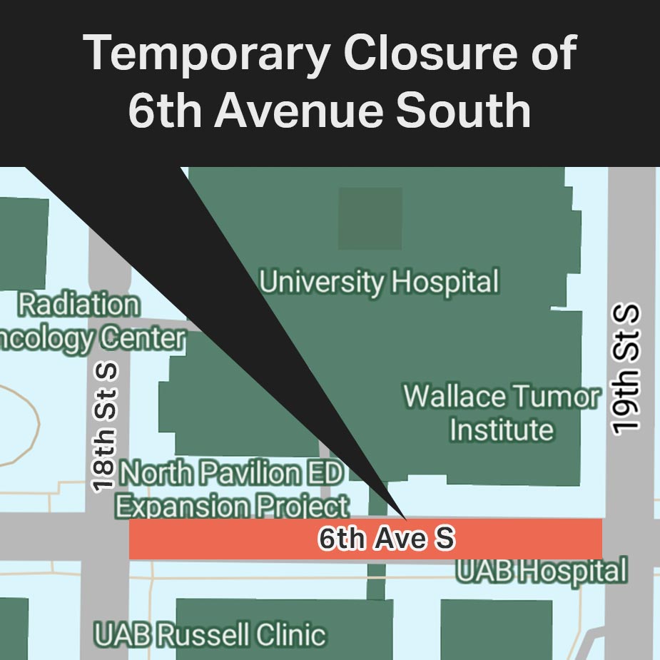 6th Avenue South closing Aug. 22–23
