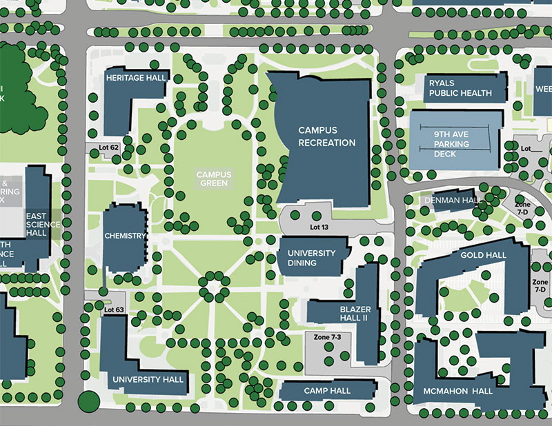 UAB Campus Map