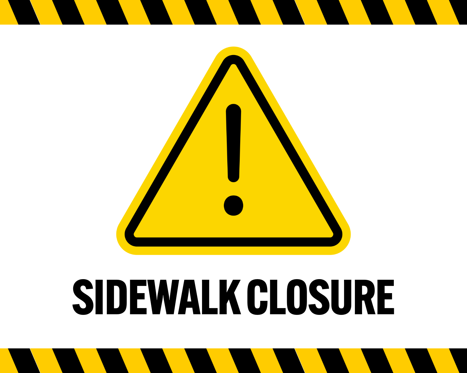 Pedestrian traffic to be impacted this week around Sterne Library
