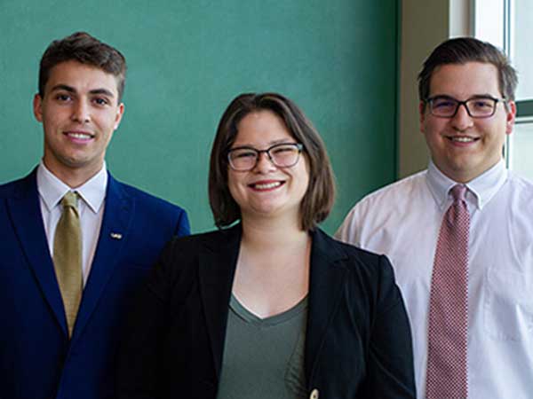 Three UAB STEM undergraduates named Goldwater Scholars 