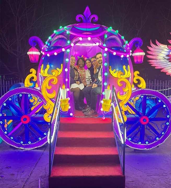 Glow Wild at the Birmingham Zoo December 2024 - 1