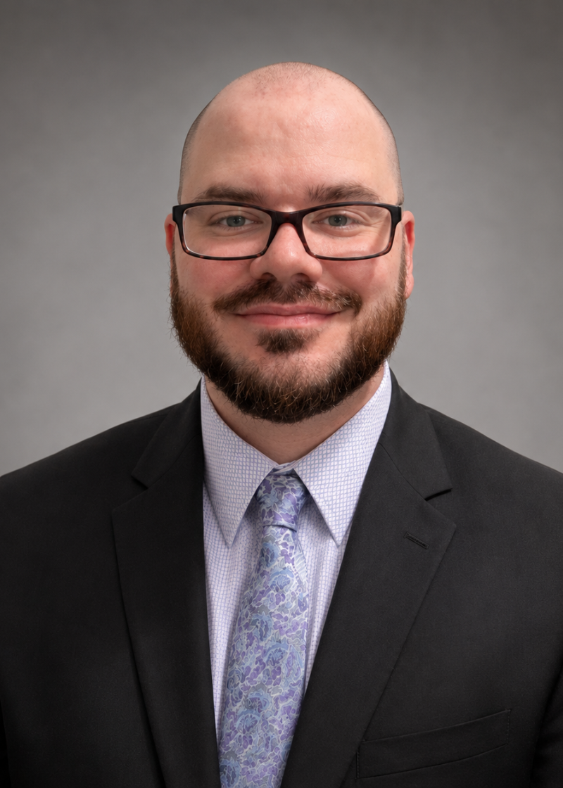 Photo of graduate student Trevor Hamilton.