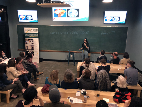 Raoud Marayati talking to audience