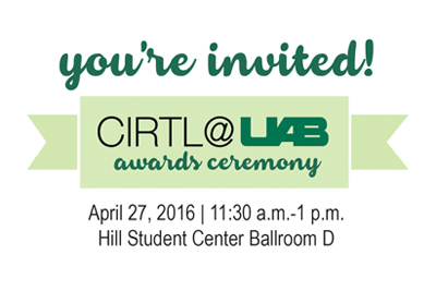 cirtl awards ceremony invitation