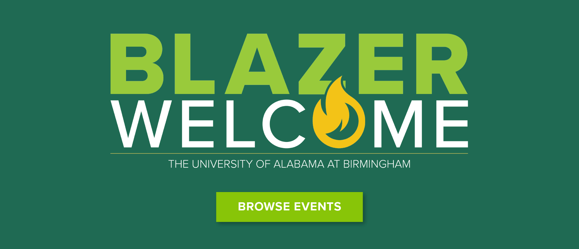 Blazer Welcome: Browse Events