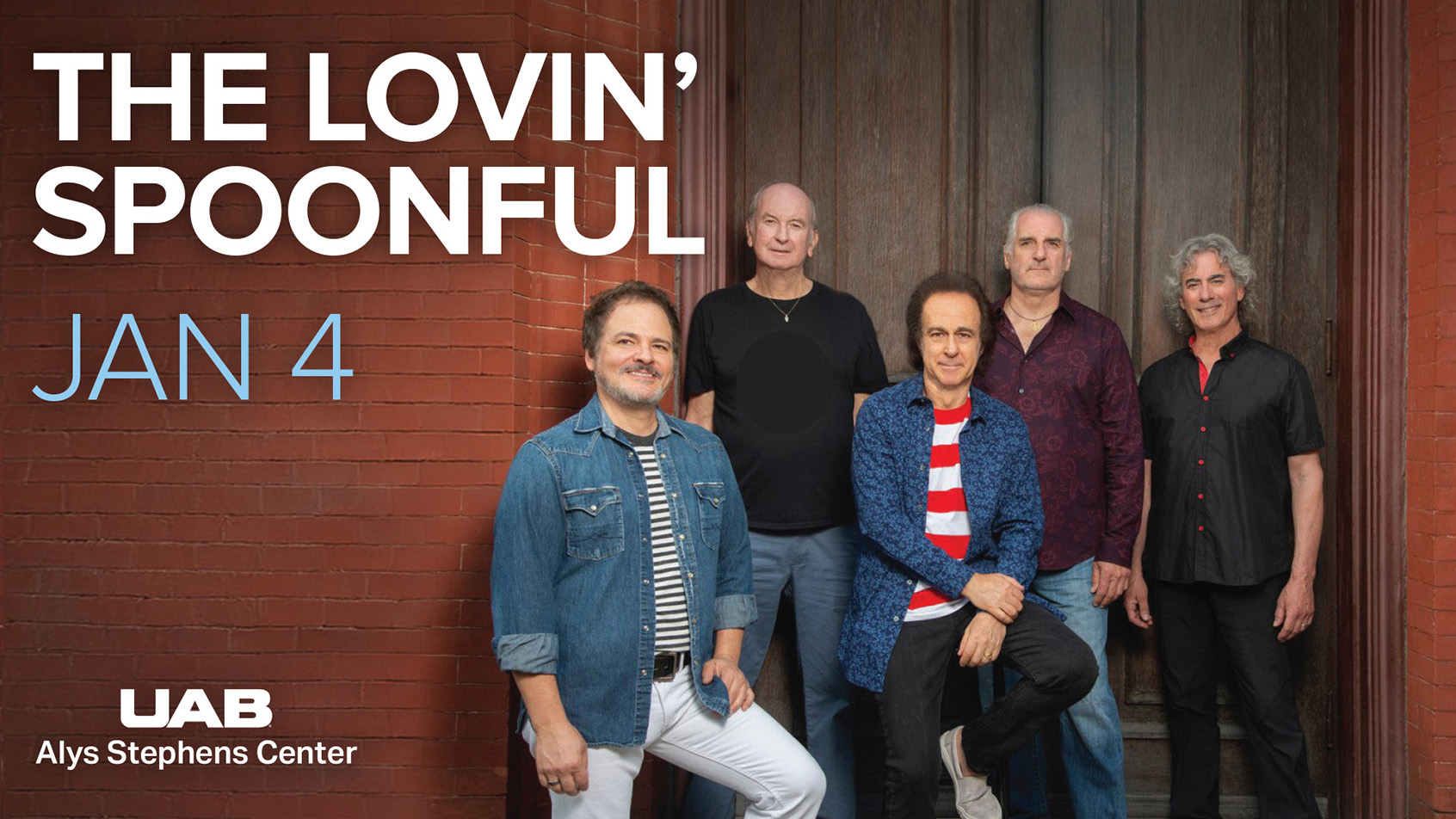 The Lovin' Spoonful, January 4 at UAB's Alys Stephens Center